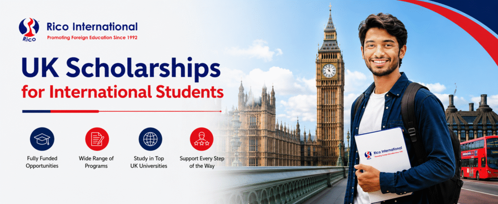 Scholarships in UK - Rico International