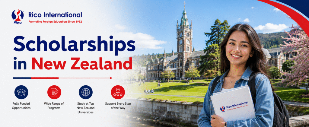 Scholarships in New Zealand feature photo - Rico International